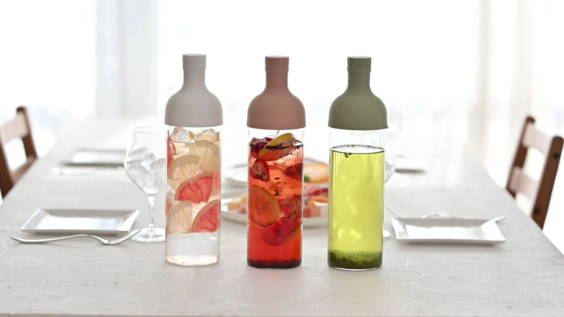 Cold Brew Thee Fles (Smokey Pink) 750 ml